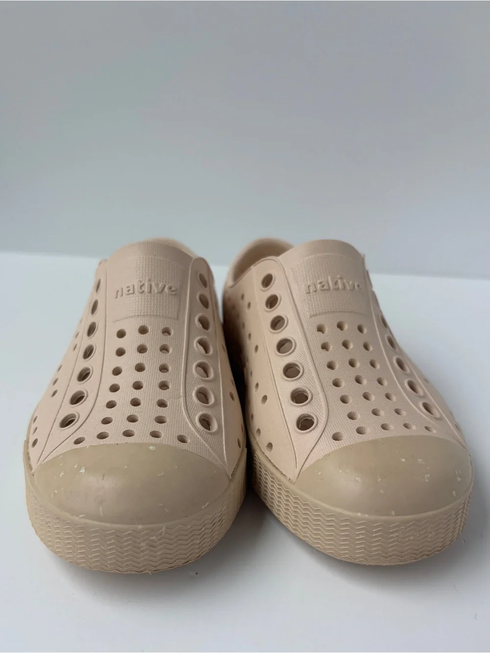 Native Jefferson Bio-Based Made with Algae Sneakers Beige Unisex Kids Toddler C8